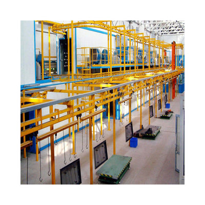 2026 Overhead Conveyor Paint Line Automated Powder Coating Line For Lightweight Items