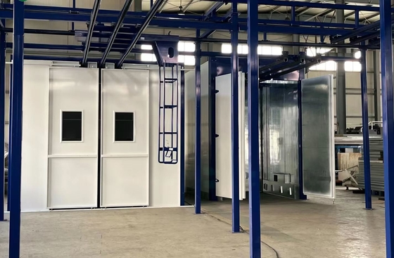 Tailored coating solution for elevated conveyor products with unique shapes, production line coating