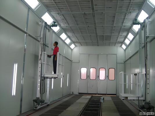 Industrial Large Truck Spray Paint Booth | 15m Bus Painting Oven | Heavy Duty Commercial Chamber