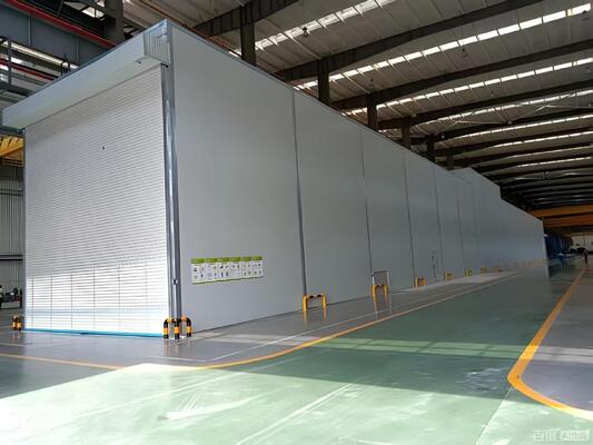 Industrial Large Truck Spray Paint Booth | 15m Bus Painting Oven | Heavy Duty Commercial Chamber