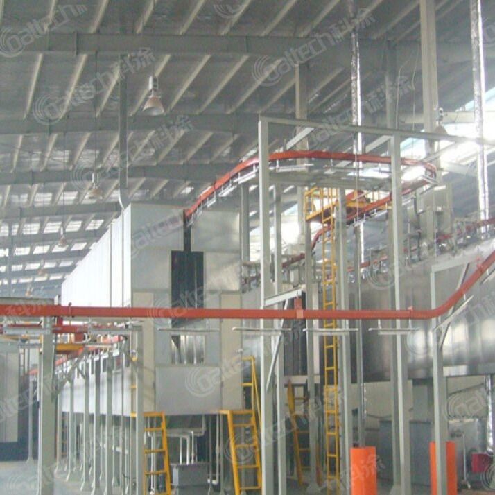 Adaptable Overhead Conveyor Coating Line for Diverse Product Dimensions