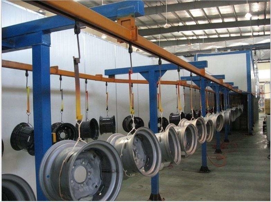 500kg بار بالا سیستم حمل و نقل برق گرمایش خط نقاله حمل و نقل رنگ برای ابعاد مختلف