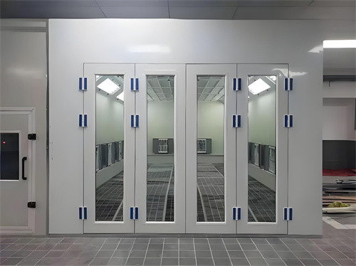 کنترل صفحه لمسی PLC Smart Constant Temperature Paint Spray Booth برای تعمیر ماشین