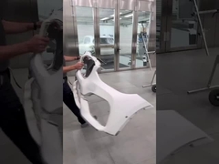 CE 220V اتاق اسپری خودرو اتاق رنگ خودرو 7000 X 5250 X 3430mm