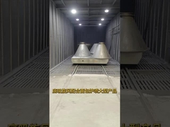 220 ولت خط نقالهای فوقانی الکتروستاتیک پوشش پودری خط نازک برای اقلام کوچک ظریف