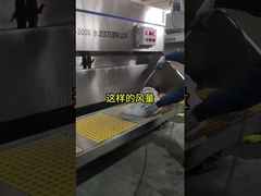 کابینت پرده آب کارآمد برای یک محیط پاک تر رنگ آمیزی اسپری