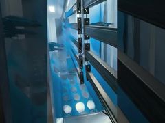 الکتروستاتیک اتوماتیک پودر پوشش خط Sytstem پودر پوشش ماشین، کوره درمان و اسپری بو