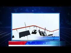 لوازم جانبی خودرو اتاق خشک کن با دمای بالا پخت پلی اورتان کوره گرمایش صنعتی